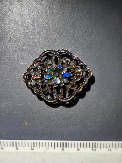 74期回流戒指饰品杂件纪念章丝路钱币专场 - 少数民族饰品（金属材质不明）