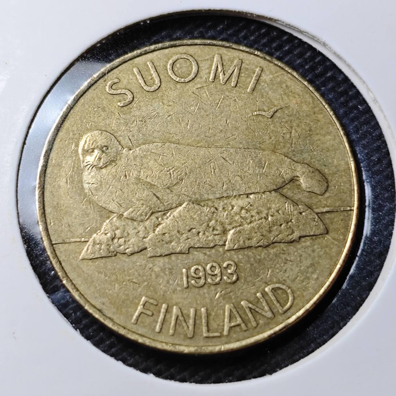 KK钱币收藏小铺 第354场 2月预留时间 周末发货  芬兰5马克