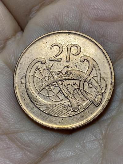 2025年第一百零九场(总第一百三十五场）外国好品散币(免佣金) - 爱尔兰🇮🇪1995年2便士(共和国时期第二套第二版)