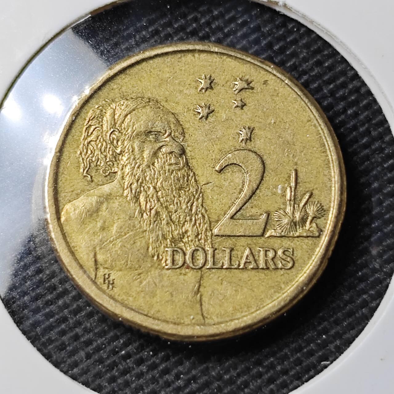 KK钱币收藏小铺 第354场 2月预留时间 周末发货  澳大利亚2元