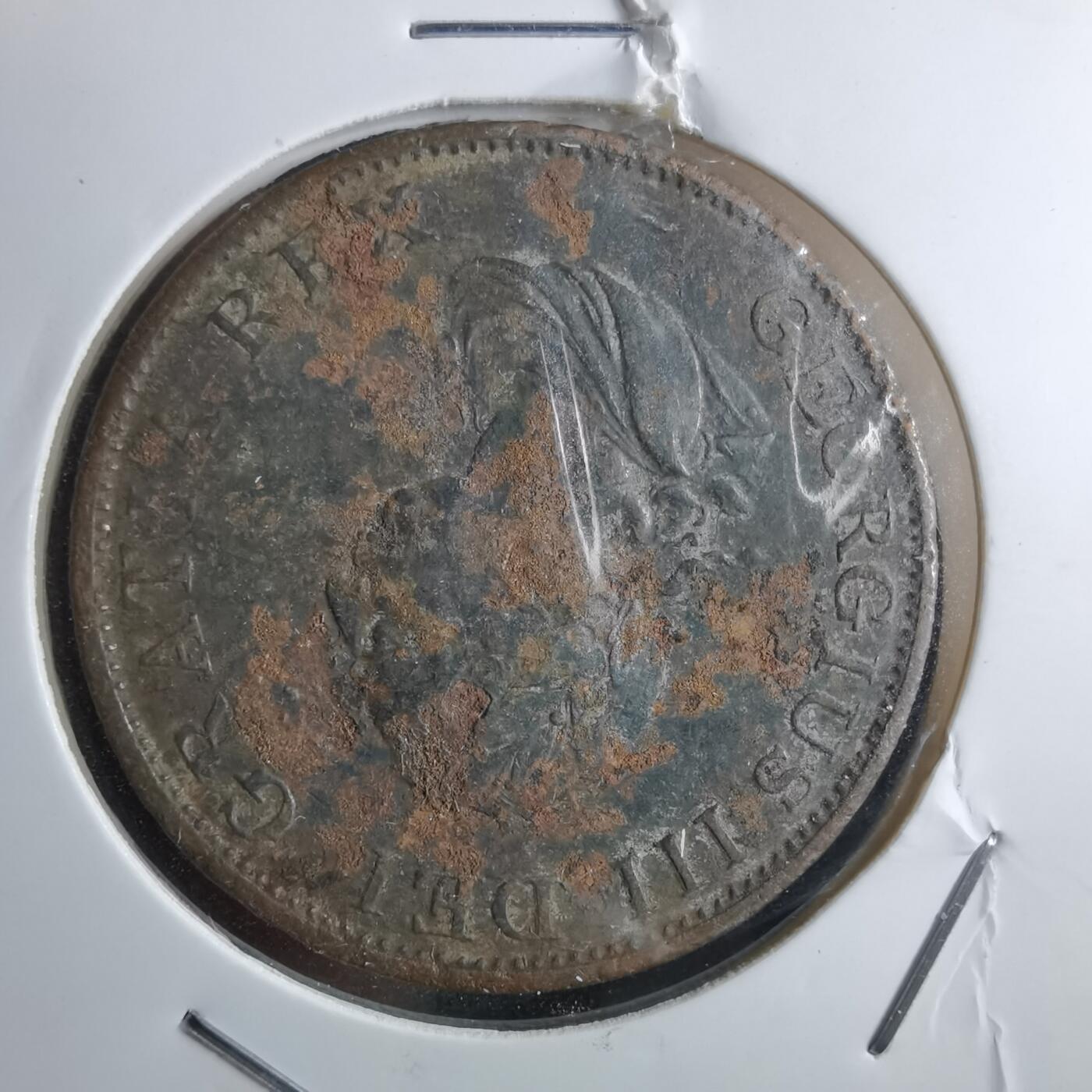 沼泽如烟--第872场 英国1799年老铜币