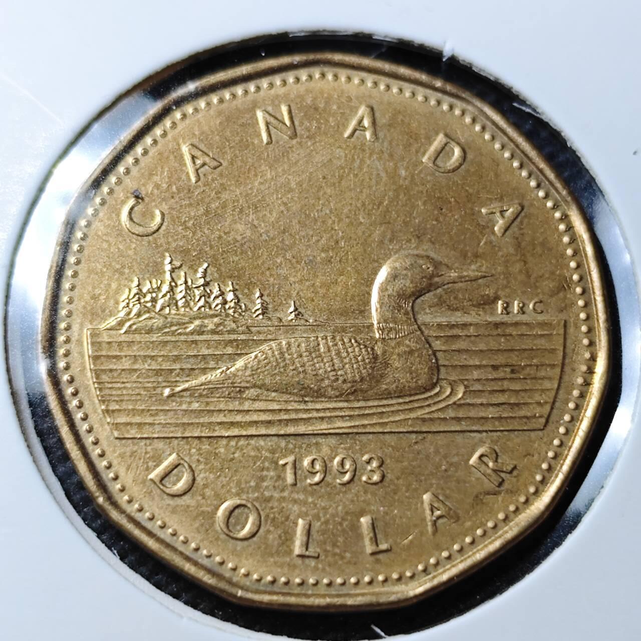 KK钱币收藏小铺 第354场 2月预留时间 周末发货  加拿大1元