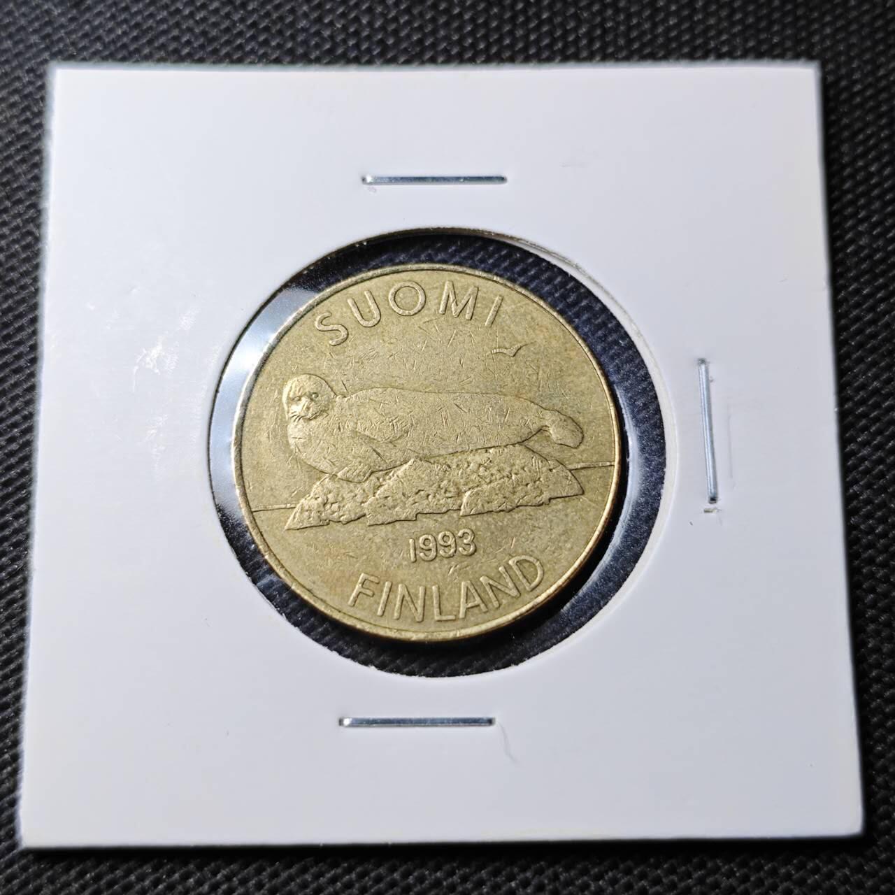 KK钱币收藏小铺 第354场 2月预留时间 周末发货  芬兰5马克
