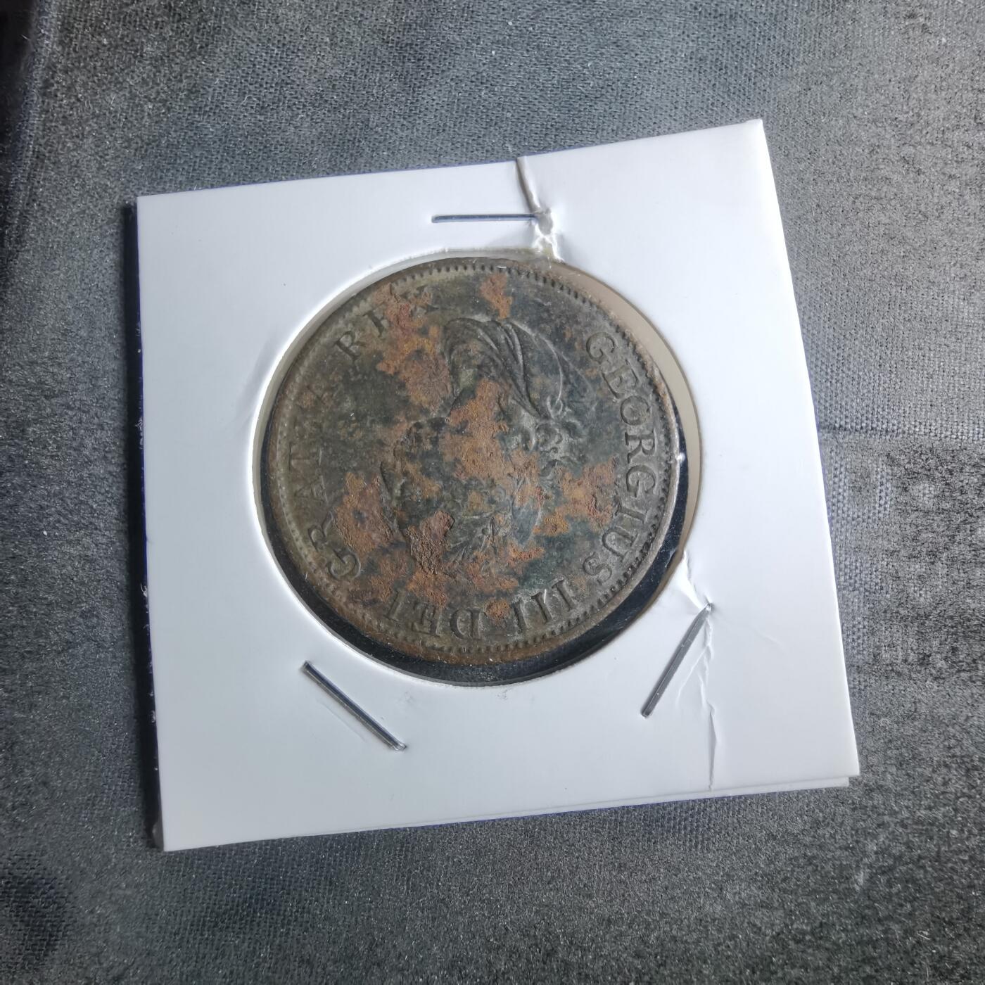 沼泽如烟--第872场 英国1799年老铜币