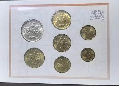 北京马甸外国币专卖第145期，外国币专场，陆续上拍，欢迎关注 1992年版保加利亚BU级卡装套币