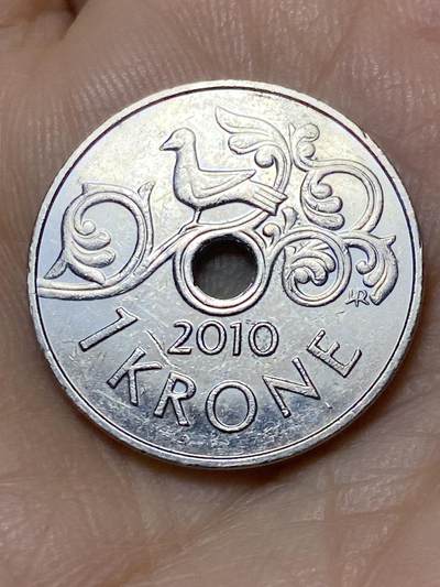 2025年第一百零九场(总第一百三十五场）外国好品散币(免佣金) - 挪威🇳🇴2010年1克朗(哈拉尔五世时期)
