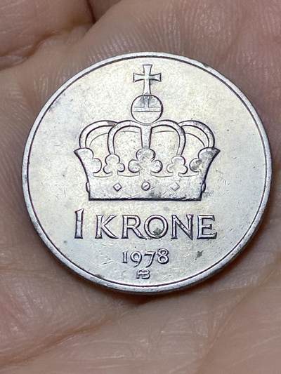 2025年第一百零九场(总第一百三十五场）外国好品散币(免佣金) - 挪威🇳🇴1978年1克朗