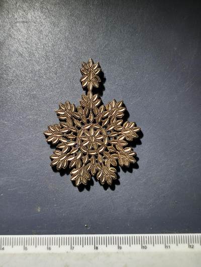 74期回流戒指饰品杂件纪念章丝路钱币专场 - 少数民族饰品（金属材质不明）