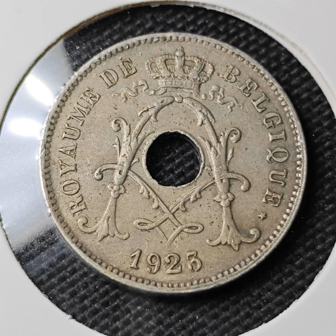 KK钱币收藏小铺 第354场 2月预留时间 周末发货  1923比利时10分