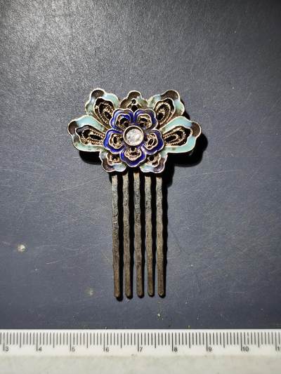 74期回流戒指饰品杂件纪念章丝路钱币专场 - 少数民族饰品（金属材质不明）