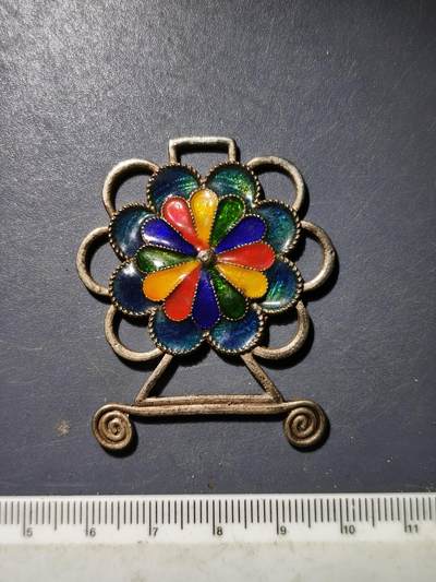 74期回流戒指饰品杂件纪念章丝路钱币专场 - 少数民族饰品（金属材质不明）