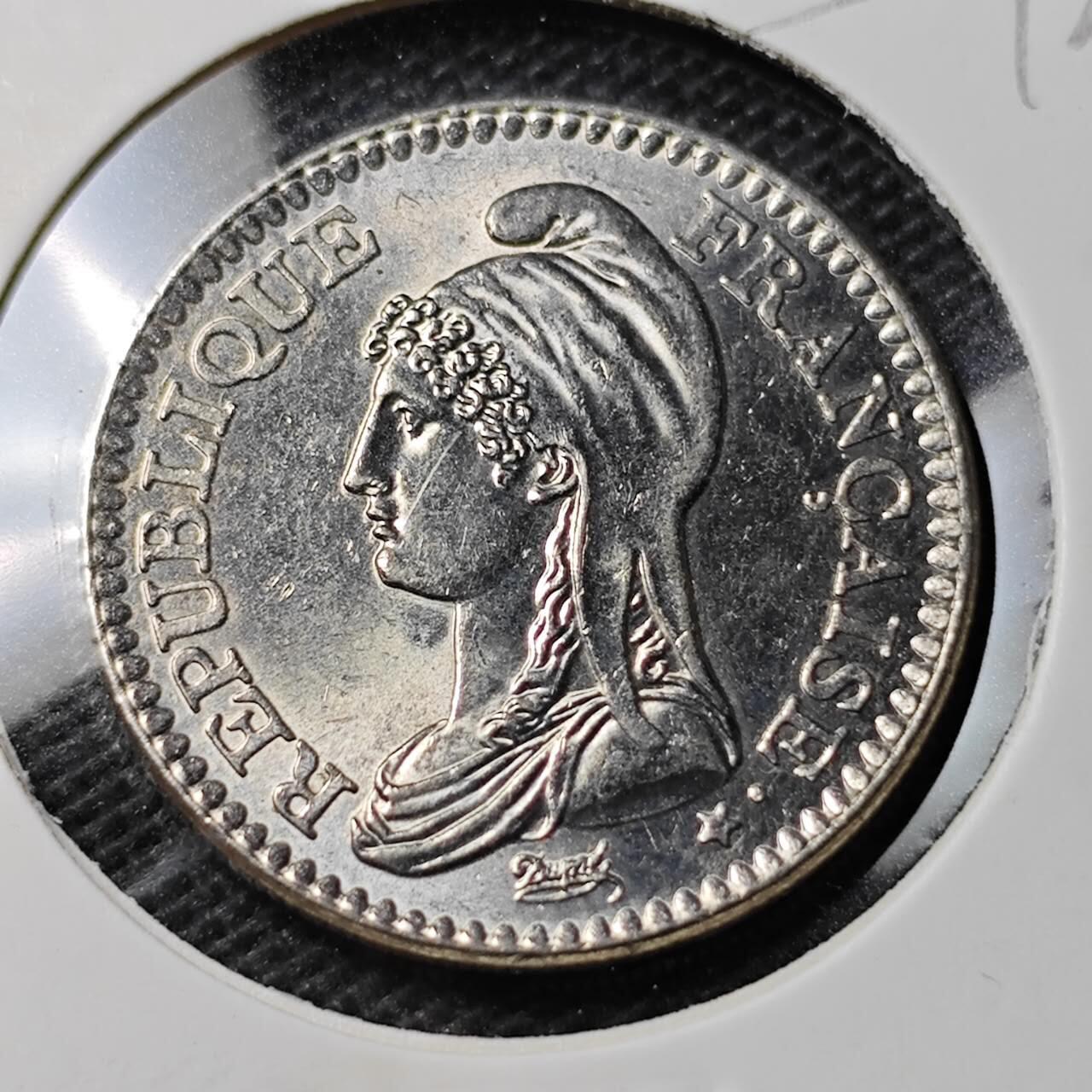 KK钱币收藏小铺 第354场 2月预留时间 周末发货 1992 法国1法郎纪念币