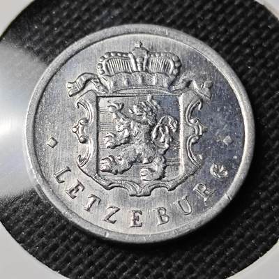 KK钱币收藏小铺 第354场 2月预留时间 周末发货 -  1972卢森堡25分