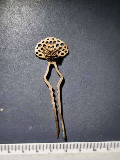 74期回流戒指饰品杂件纪念章丝路钱币专场 - 少数民族饰品（金属材质不明）