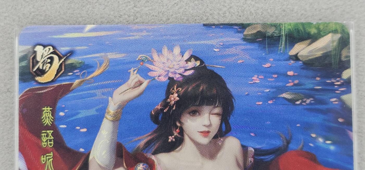 龙虎卡牌第五十九场（无佣金，满120包邮，周六晚上结拍，欢迎送拍） 折光彩闪 鸡腿三国 夏侯氏