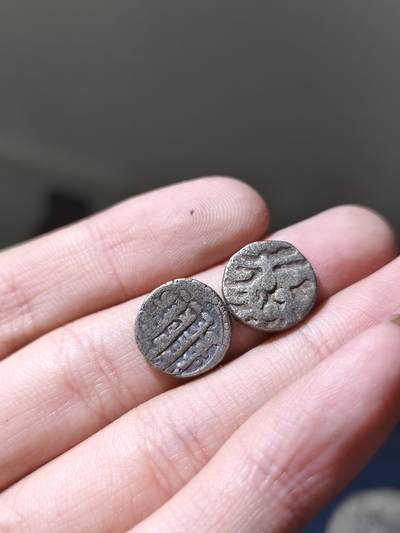 星盘世界钱币十月十八日实惠捡漏专场（低佣金，不直播）本场直播 - 丝绸之路，印度吉塔尔银币两枚