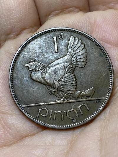 2025年第一百零九场(总第一百三十五场）外国好品散币(免佣金) - 爱尔兰🇮🇪1935年1便士(自由邦时期)