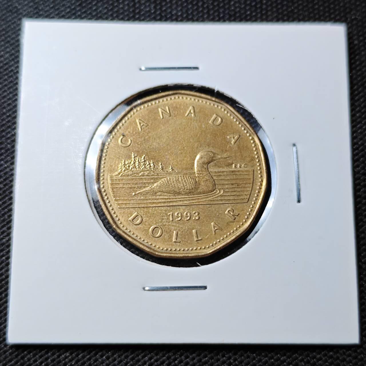 KK钱币收藏小铺 第354场 2月预留时间 周末发货  加拿大1元