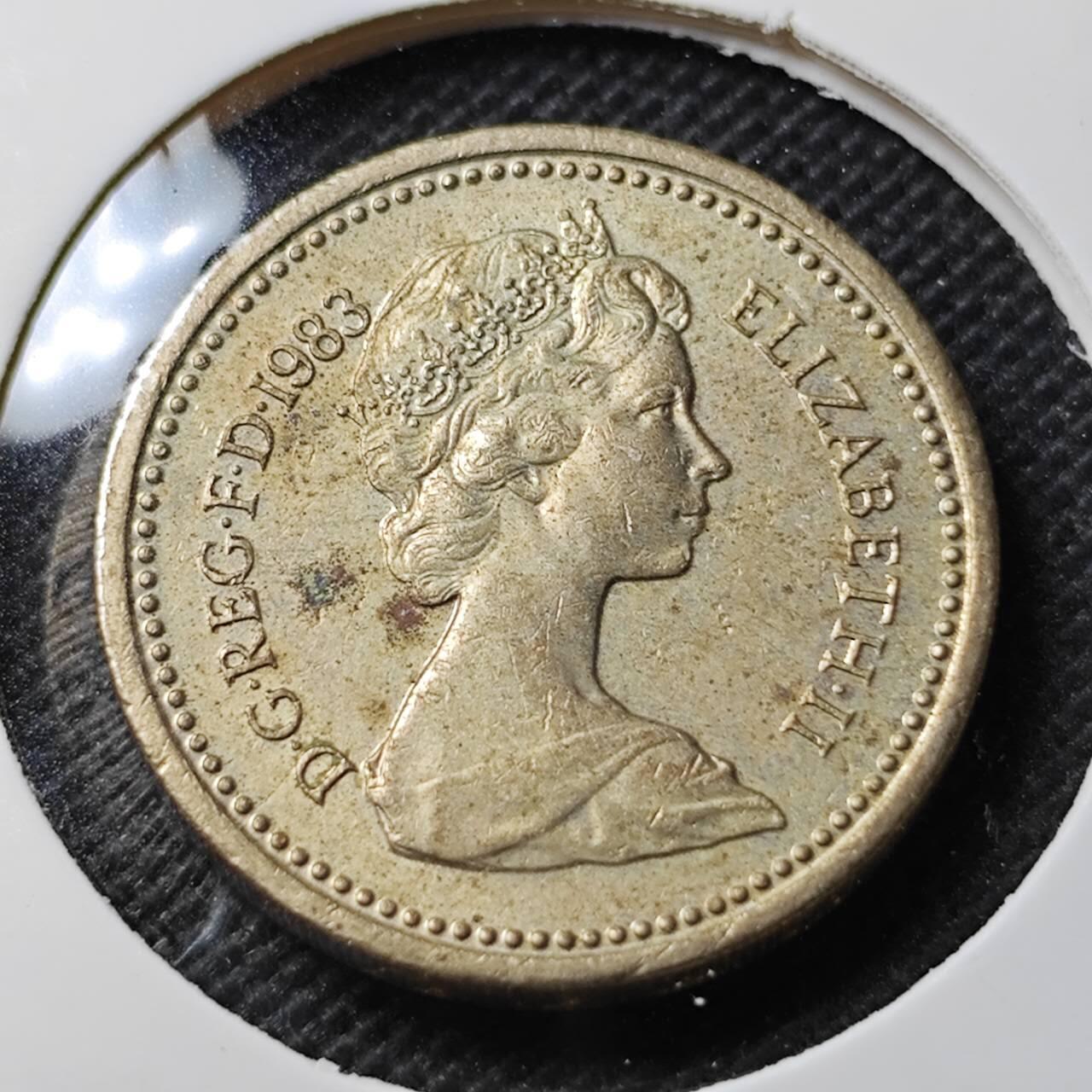 KK钱币收藏小铺 第354场 2月预留时间 周末发货 英国1镑 