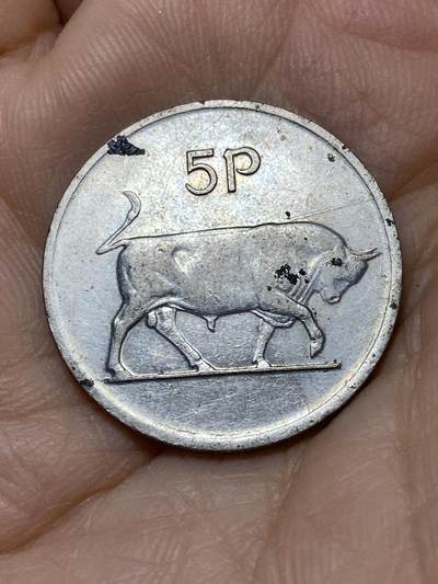 2025年第一百零九场(总第一百三十五场）外国好品散币(免佣金) - 爱尔兰🇮🇪1982年5便士(共和国时期第二套第一版)