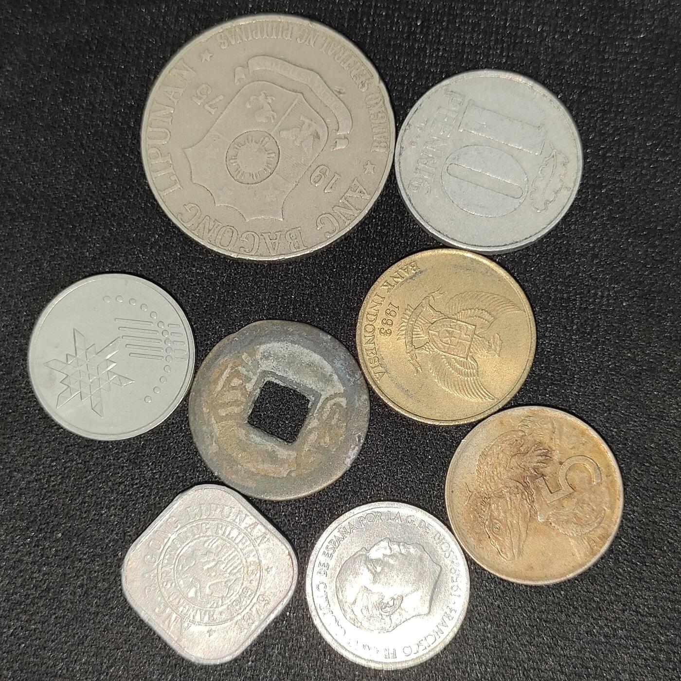 猩哥外币小铺➨【第196场】 硬币8个