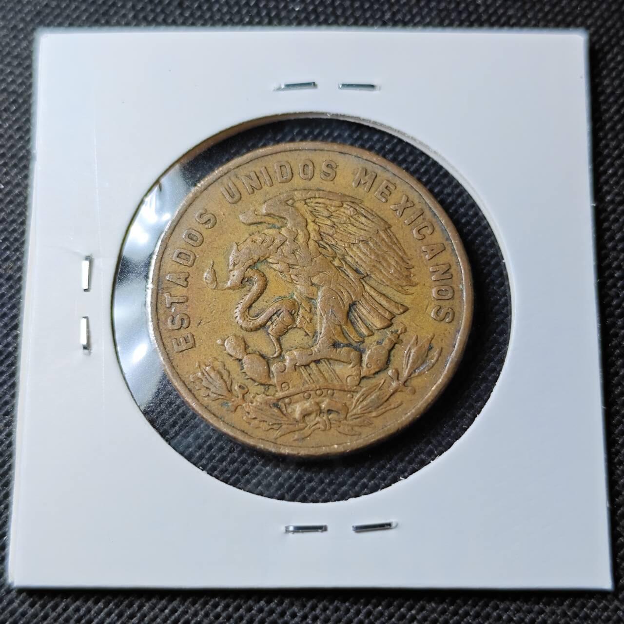 KK钱币收藏小铺 第354场 2月预留时间 周末发货 1964墨西哥20分 