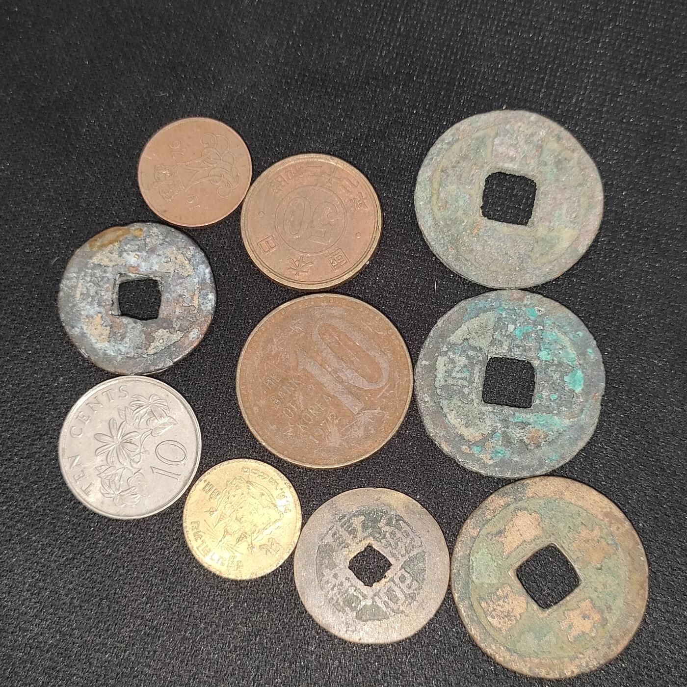 猩哥外币小铺➨【第196场】 硬币10个