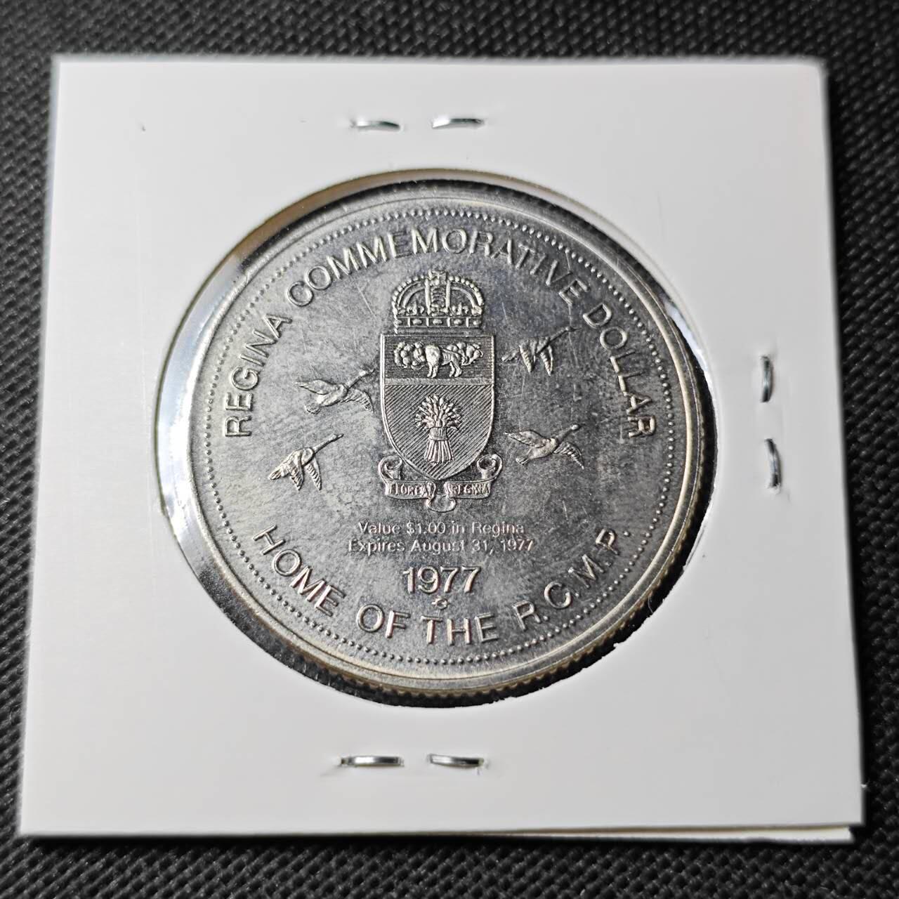 KK钱币收藏小铺 第354场 2月预留时间 周末发货 加拿大一元代币 少见 