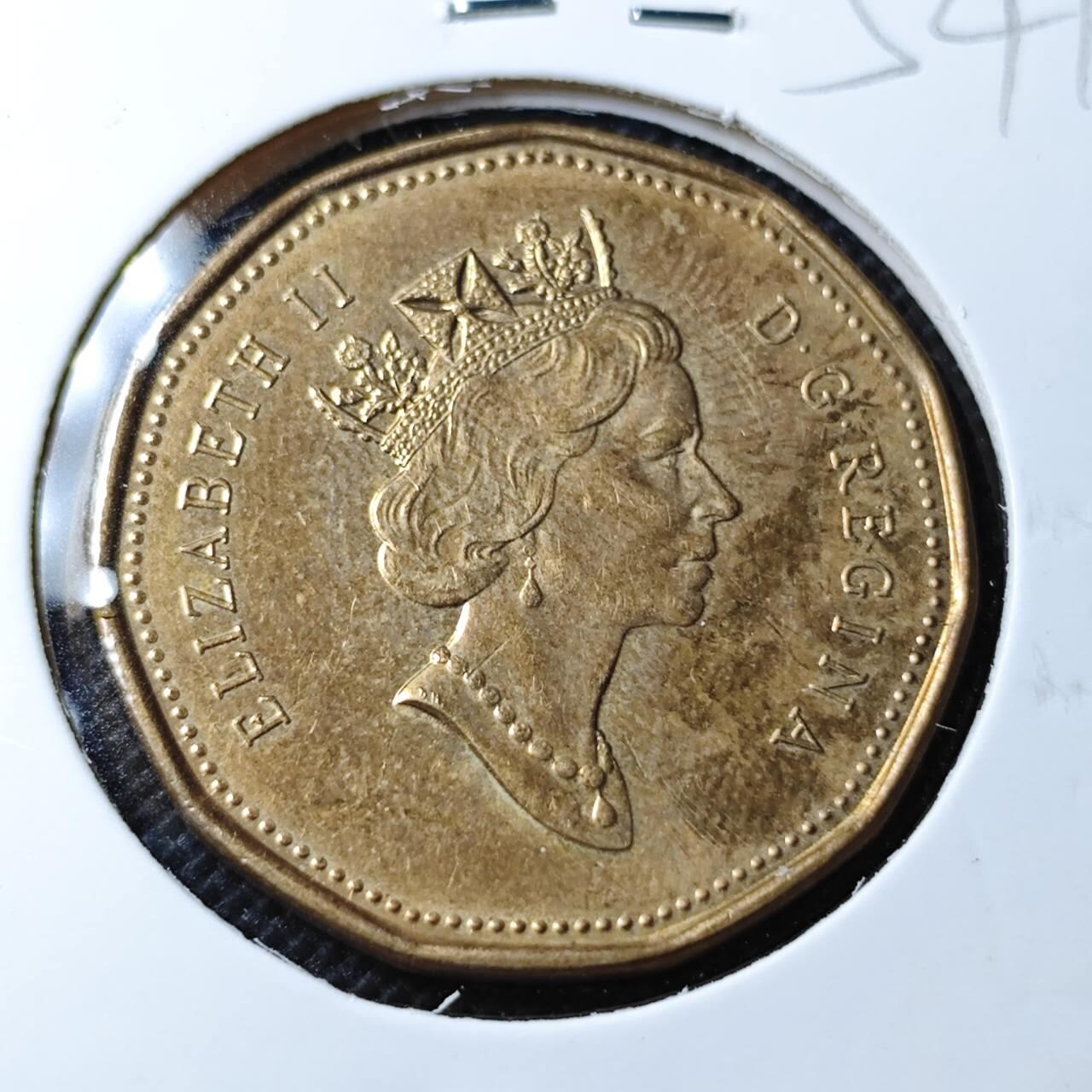 KK钱币收藏小铺 第354场 2月预留时间 周末发货  加拿大1元