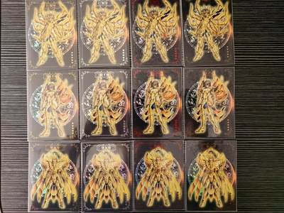 粤A卡牌第24期（1月4日22:00截拍） 【绝版套卡】卡尔德圣斗士2弹 纸编卡 4色齐 整套72张 TK-35