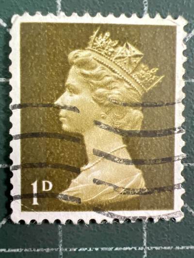 第1068 邮票专场 （无押金，捡漏，全场50包邮，偏远地区除外，接收代拍业务，本店十天发一次货） - 英国女王邮票 