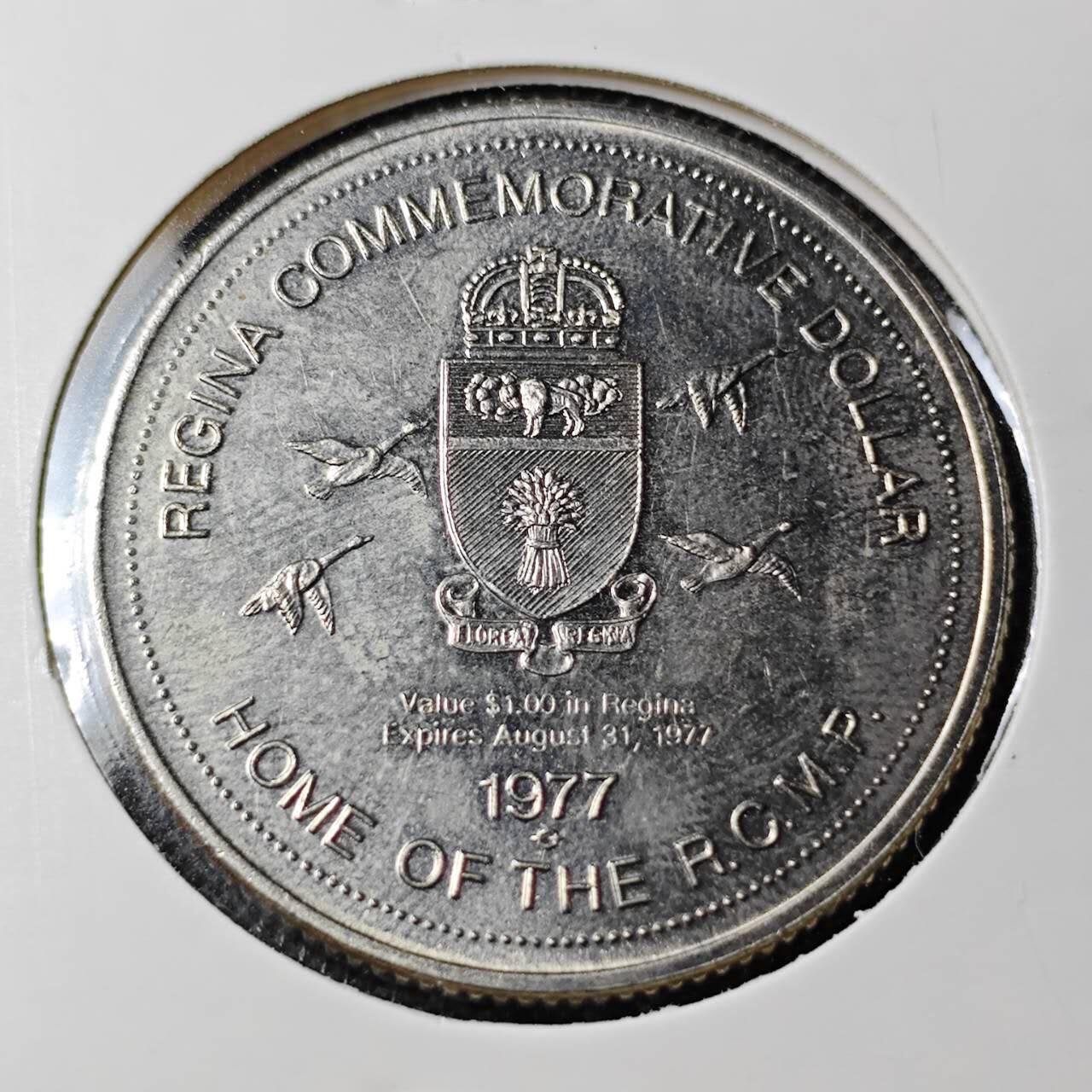 KK钱币收藏小铺 第354场 2月预留时间 周末发货 加拿大一元代币 少见 