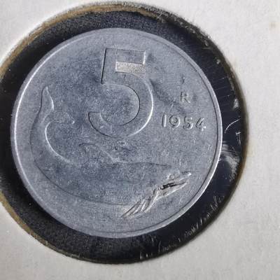 沼泽如烟--第871场 - 意大利1954年5里拉