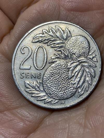 2025年第一百零九场(总第一百三十五场）外国好品散币(免佣金) - 萨摩亚🇼🇸1993年20分(第二套)