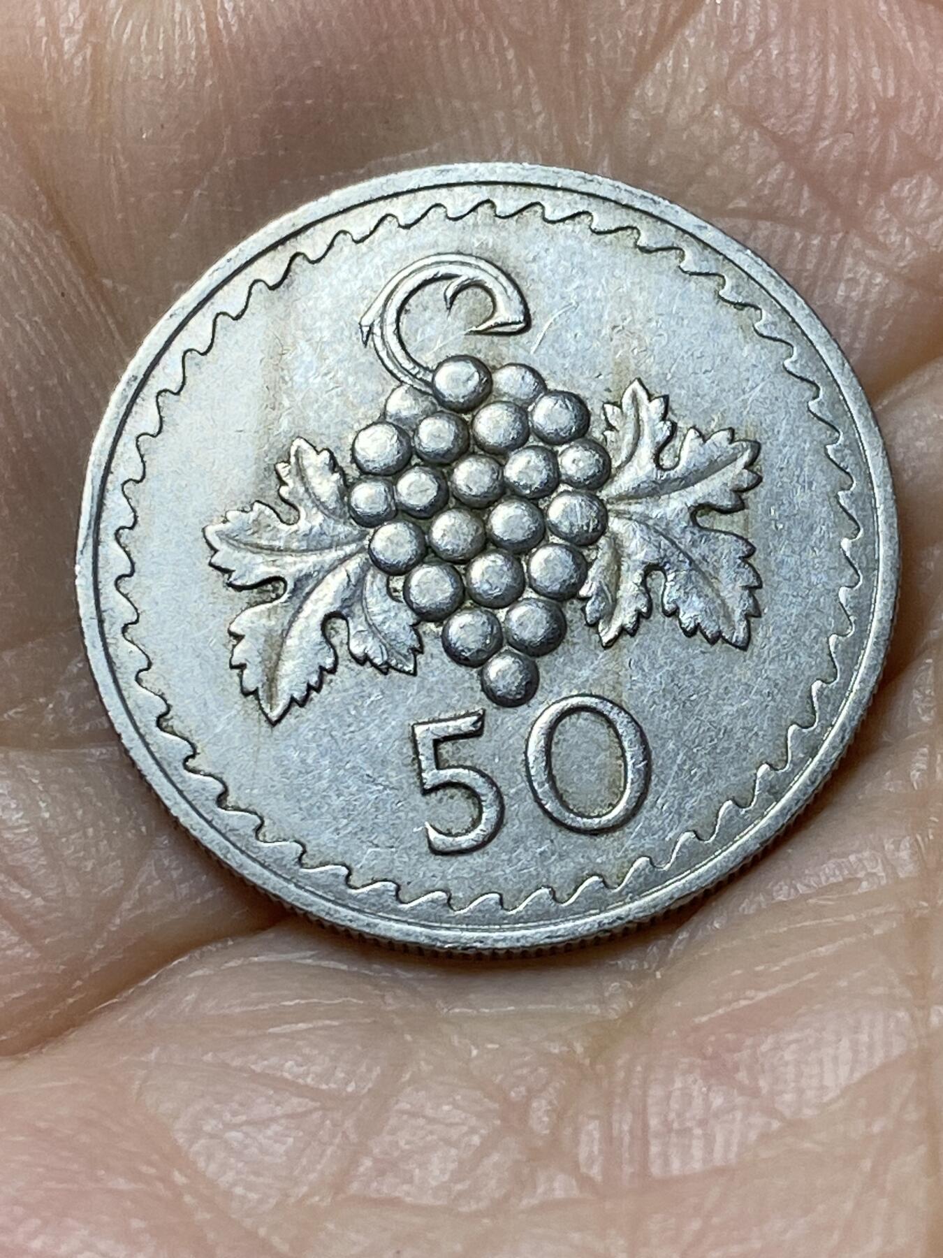 2025年第一百零九场(总第一百三十五场）外国好品散币(免佣金) 塞浦路斯🇨🇾1963年50米尔(共和国时期第一套)