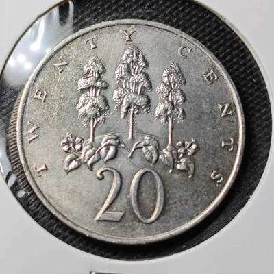 KK钱币收藏小铺 第354场 2月预留时间 周末发货 -  1988牙买加20分