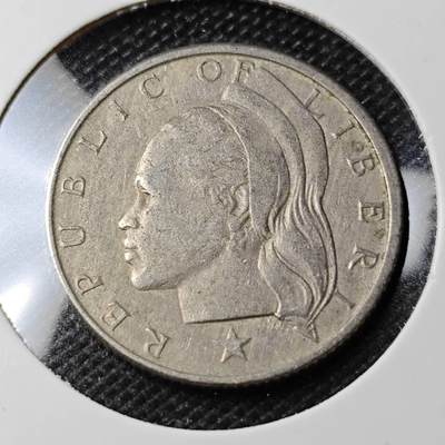 KK钱币收藏小铺 第354场 2月预留时间 周末发货 - 1968利比里亚25分 