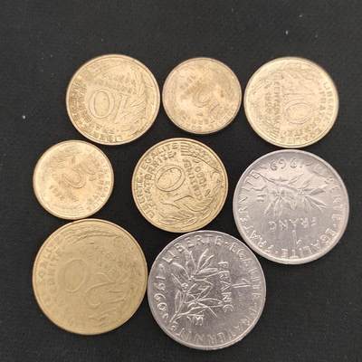 猩哥外币小铺➨【第196场】 - 法国8个