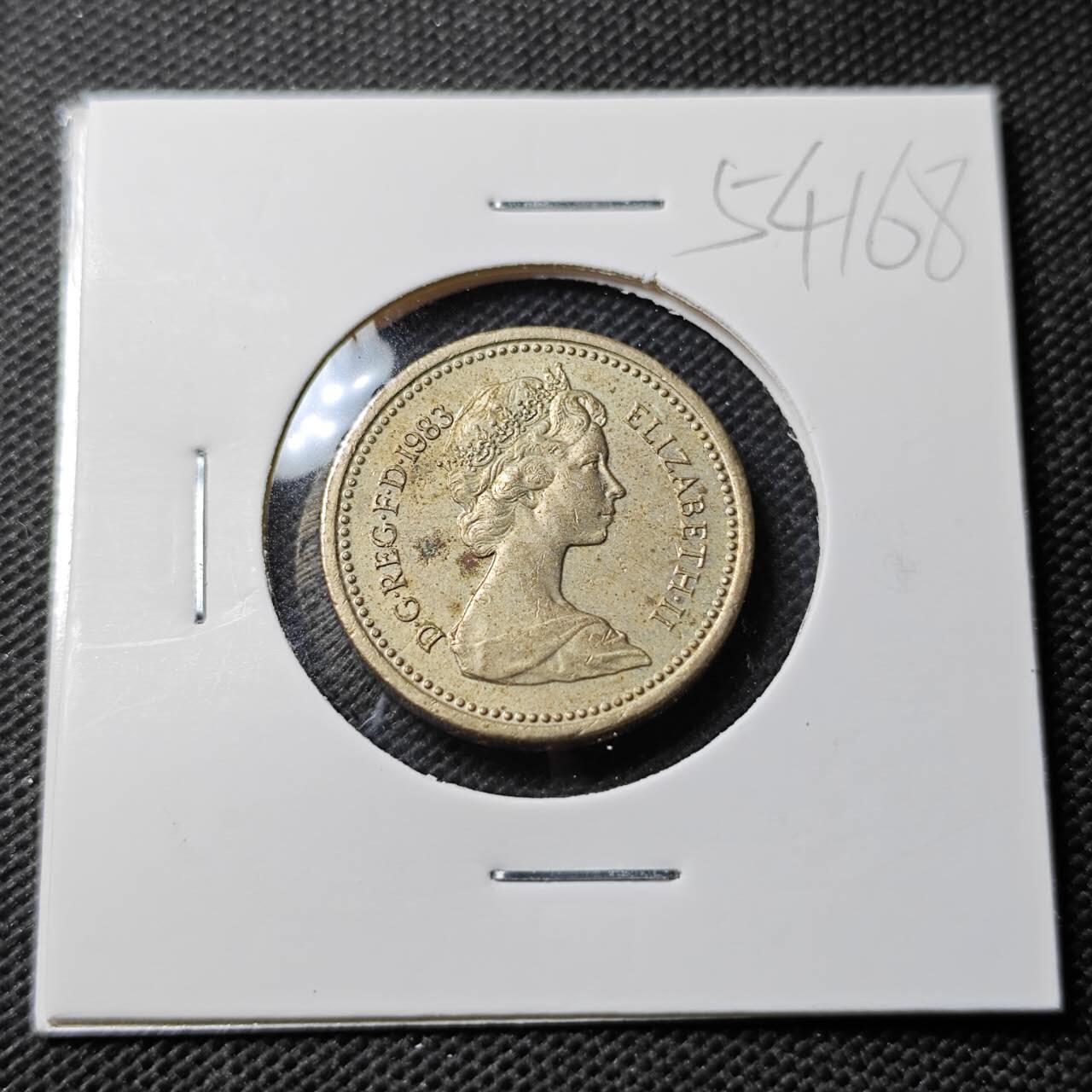 KK钱币收藏小铺 第354场 2月预留时间 周末发货 英国1镑 