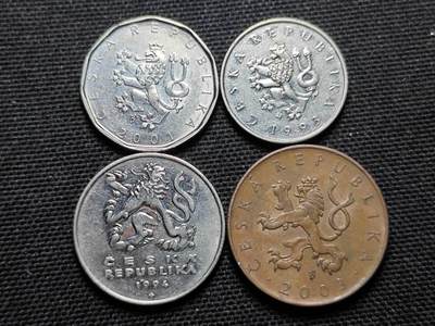 KK钱币收藏小铺 第355场 2月预留时间 周末发货 -  捷克一组4枚