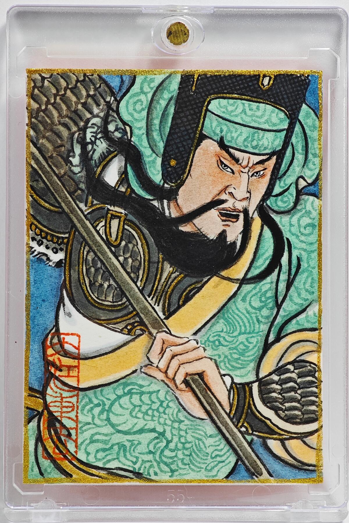 白泽拍卖卡牌手绘专场第26期（霜降天寒蝉噤语，风高夜冷桂留香）