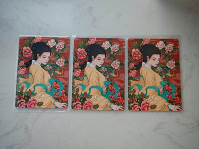 小怪兽卡牌第四十五期 （收拍品  不寄存 消费就送随机裸卡） - 小花瓣裸卡三张