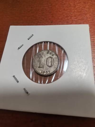 长老汇蛇年精选第六十一场拍卖 1907瑞典10欧尔银币