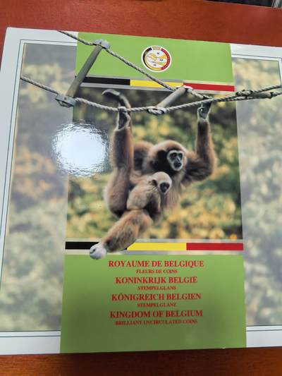 长老汇蛇年精选第六十一场拍卖 1993比利时安特卫普动物园150周年10枚套币+1枚圆形铜章，卡装