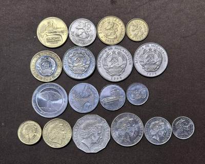 北京马甸外国币专卖第145期，外国币专场，陆续上拍，欢迎关注 芬兰，莫桑比克，也门，澳大利亚