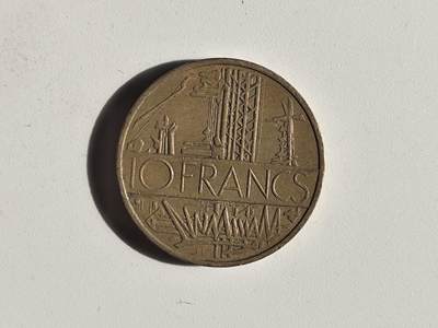 10月13日纸币散币专场拍卖（1元起） - 法国1977年10法郎硬币