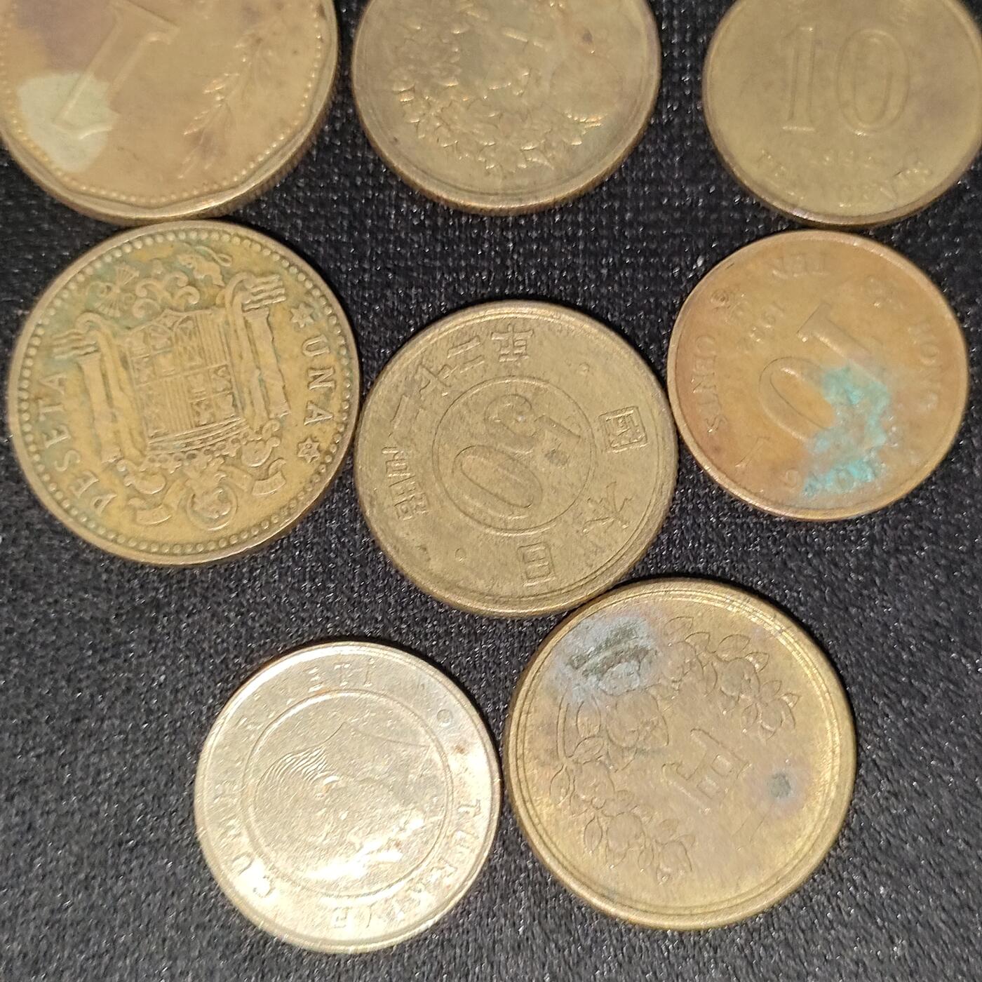猩哥外币小铺➨【第196场】 硬币8个