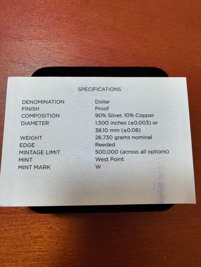 长老汇蛇年精选第六十一场拍卖 获奖币！2017克劳斯最富激情币！2015美国出生缺陷1美元精制银币，盒证全