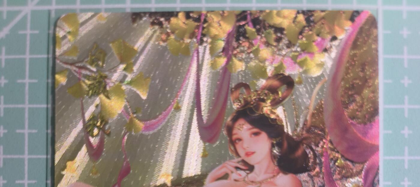 C先生卡牌 第14期 《神州百花谱》《Art系列》《人间传》持续收拍品中... 【粗闪】墨卡文化《四季》白藏·秋 艺术卡