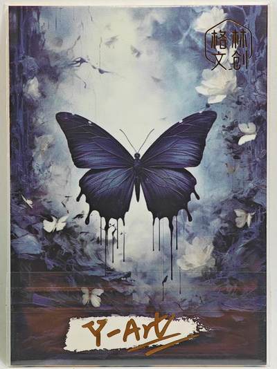 白泽拍卖卡牌手绘专场第26期（霜降天寒蝉噤语，风高夜冷桂留香） 2025 格林文创手绘卡 凤舞九天  Y-Art亲签